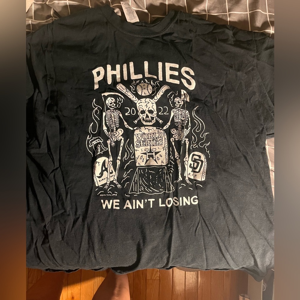Heavy Slime Phillies World Series 2022 we ain’t losing tshirt size XL